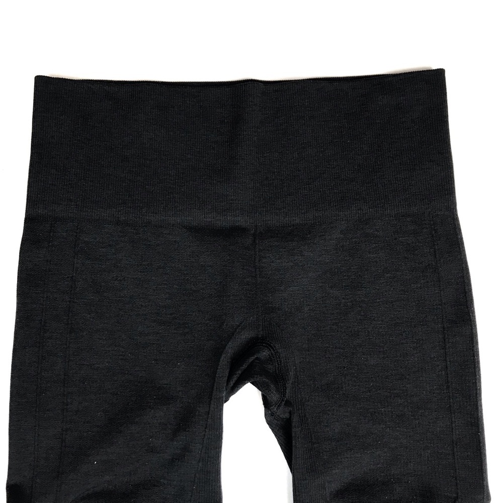 Lululemon In The Flow Crop II Heathered Deep Coal - Picture 7 of 9